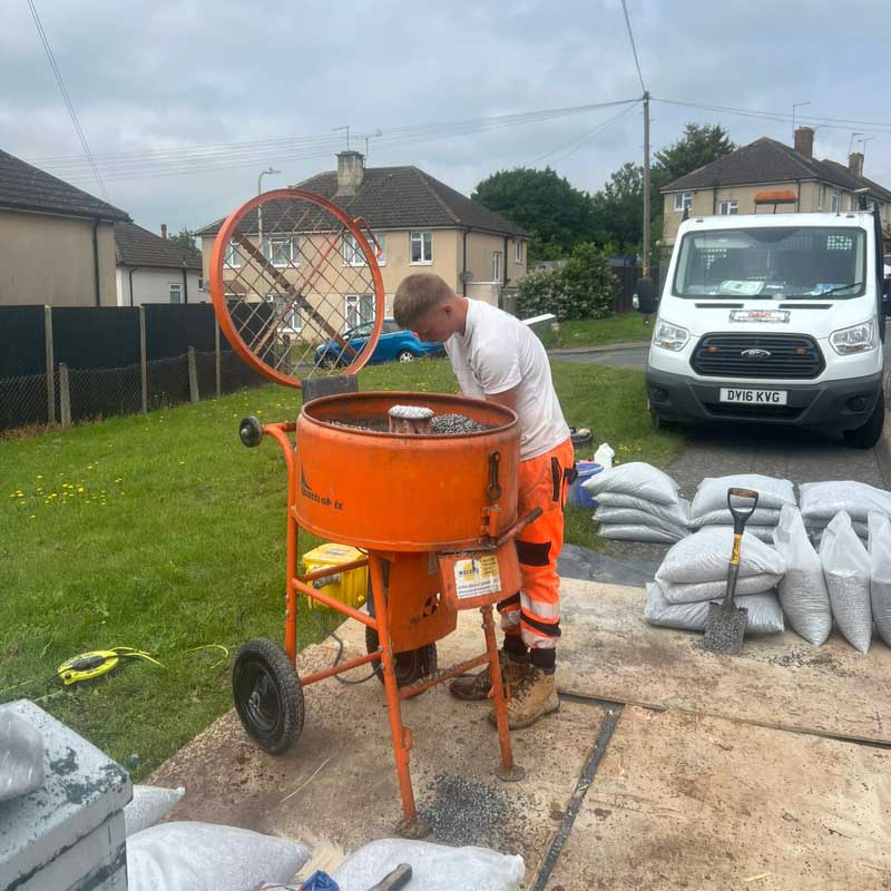 Dath Paving Staff Working